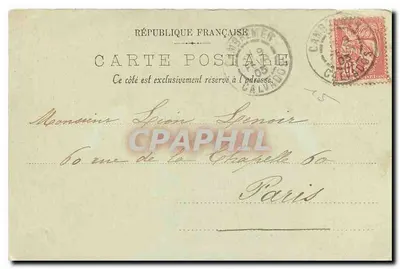 CAEN — Klasztor Damski — LL. Wydawca LL. N° 16 — Rewers