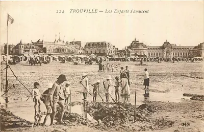 TROUVILLE — As Crianças se Divertem — F. L'ÉHAYRE, n°224