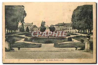 Lisieux - O Jardim Público — Lévy & Nardelin Reunis - LL