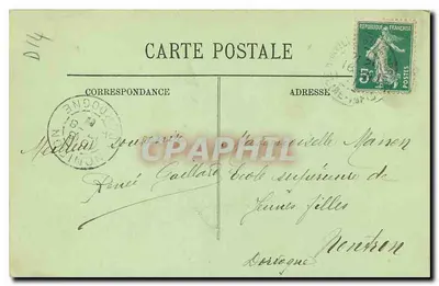Trouville — A Praia e as Villas — LL. n°275 — Verso