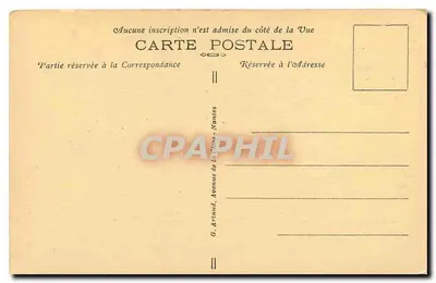 Lisieux — Velhas Casas — Praça Victor-Hugo — Edit. Louis Chastel — Verso