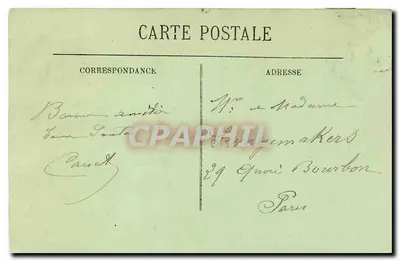 Trouville — De Plage, de Villas en de Hôtels — LL — Achterkant