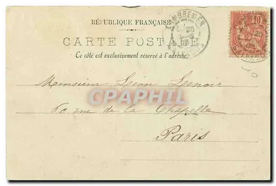 CAEN — A Igreja de Nossa Senhora — LL. — Verso