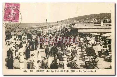 Deauville-La Plage Fleurie — O Bar do Sol — C° dos Arts Photogécamière