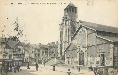 Lisieux — Praça do Mercado do Bourre — N. G.