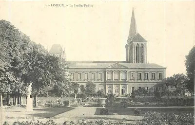 Lisieux - O Jardim Público — Blanche, editor, Lisieux - Cliche Tribouillard