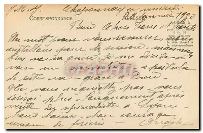 Lisieux - O Jardim Público e a Abside da Igreja de São Pedro — Edição Maurice Duvey, n° 460 — Verso