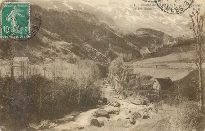 Estrada de Gavarnie — Le Corrent e as Montanhas de Sallanches — B.R.