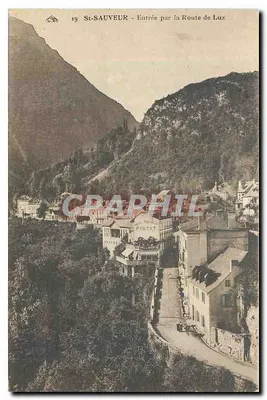 St-SAUVEUR - Entrada pela Estrada de Luz — editor C. LALANNE, n°19