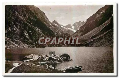Lago de Gaube — Cauterets — Editor Édouard Quinter, Lourdes, n°134