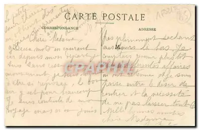 Barèges — Zakład Kurortowy i Szpital Wojskowy — J. L. — Rewers