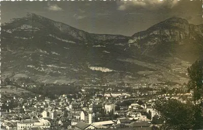 Chambéry (Savoie) — vista geral e o Nivolet — Edição de Arte Roland Bar nier, n° 107