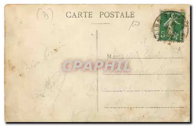 Aix-les-Bains (Savoie) — Le Grand Hôtel Bernascon - Les Terrasses — Coll. L. Grimal Chambéry — Verso