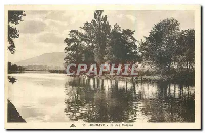 Hendaye - Ilha dos Pássaros — editor Cité des Arts Photomécanique, n°13