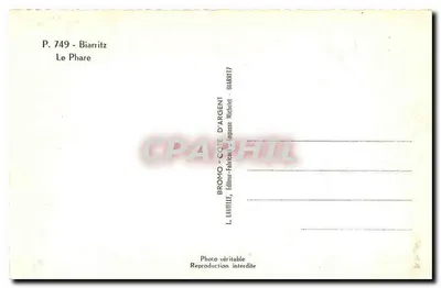 Biarritz — Molo — L. Larnielle — Rewers