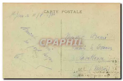 Ciboure, blisko St-Jean-de-Luz (B.-P.) — Quais i dzwonnik kościoła — M. D. — Rewers