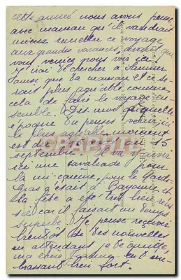 Biarritz — Hortensias et Tamaris — Éditeur : M. F. P. (n° 14) — Rewers