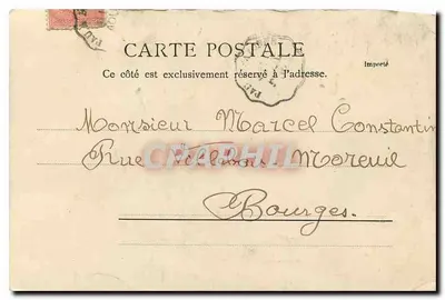 De Keten van de Pyreneeën — uitzicht op Pau — uitgever niet geïdentificeerd — Achterkant
