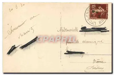 Biarritz - O Bairro do Porto Velho — editor desconhecido, n° 28 — Verso