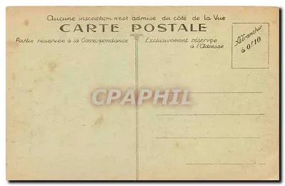 Odpłynięcie statku turystycznego z Portu Rybackiego — Marcel Delboy, Bordeaux — n° 145 — Rewers