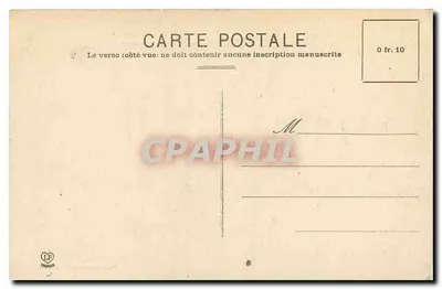 Pau - Castelo de Henrique IV - Fachada e Entrada — Les Basses-Pyrénées, editor LF, n°40 — Verso