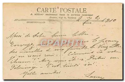 Hendaye - Jego otoczenie — widok doliny i gór — wydawca nie widoczny — Rewers