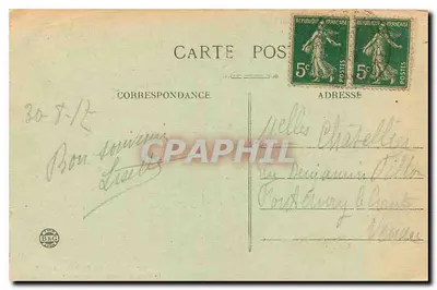 O Ponte de Meyaba - Le Pégueire — Estrada de Cauterets a Pierrefitte - BR 3132 — Verso