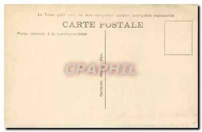 Pau - Castelo, Sala das Guardas - Vaso de Sèvres oferecido pelo Presidente Carnot durante sua passagem por Pau — Verso