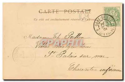 Pau — Ogólny widok z Boulevarda Midi — HERSKOWIZA Frs, Optycy, 7, Rue Henri-IV — Rewers