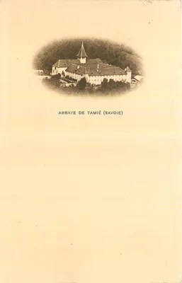 Abadia de Tamié (Savoie) — vista panorâmica — Ern. Thill, Bruxelas