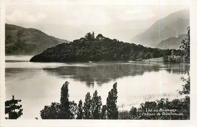 Lac du Bourget — Château de Châtillon — éditeur Levy et Neutraen, Paris