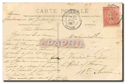 Ponte dell'Abisso — Strada per Aix-en-Bauges — Collezione Annonier, Le Châtelard — Verso