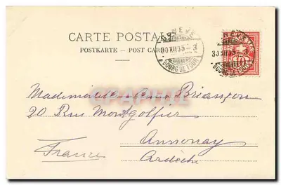 Chamois nas altas alpes — C.P.N. Série G. - 10 — Verso