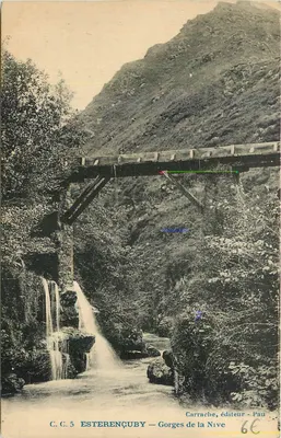 Esterençuby — Gorges da Nive — Carrache, editor — Pau