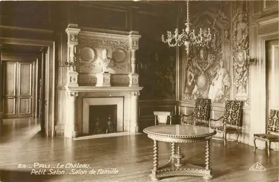 Pau. O Castelo — Pequeno Salão. Salão da Família — G.A.P. Strasbourg, n°23