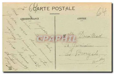 Dom Bernabotte — Pau — nr 689 — Fototypia L. Maloche, Pau — Rewers