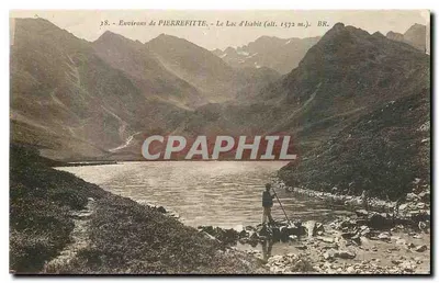 Arredores de PIERREFITTE - O Lago d'Isabit (alt. 1572 m.) - BR.