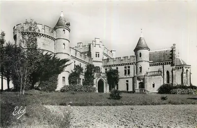 Castelo Abbadia — Hendaye-Plage (B.-Pyr.) — Photographie Véritable, Chatatagneau, 92, Bordeaux