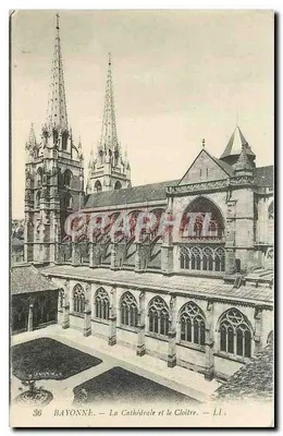 Bayonne — A Catedral e o Claustro — LL. n°36