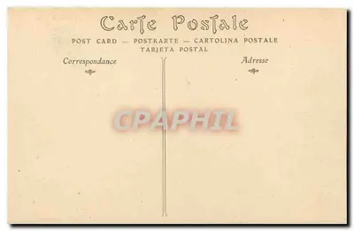 Pau — O Castelo, vista tirada de Gelos — editor não identificado, n° de série 14 — Verso