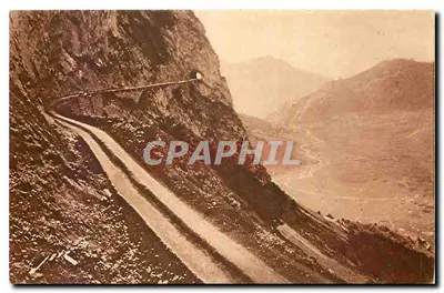 Rota termal do colo de Aubisque — O túnel das rochas de Bazén — Éditions Jové, Pau (B.P.)