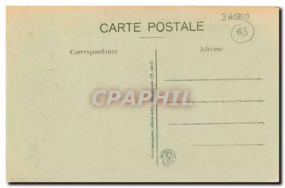Autiergne — THIERS — Most Viaduc du Grand-Tournant — G. d'O. — Rewers