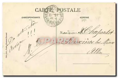 Clermont-Ferrand — Notre-Dame-du-Port (século XI) — Éd. Joliot, Clermont-Ferrand — Verso