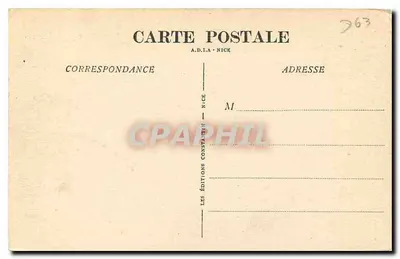 La Bourboule — Grand Hôtel des Ambassadeurs — Wydawnictwo A.D.I.A. Nice — Rewers