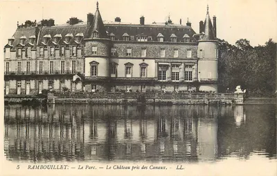 Rambouillet — O Parque. — O Castelo visto dos Canais. — LL. — N°5