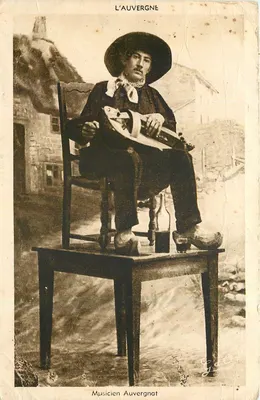 Músico da Auvergne — A Auvergne — G. Goybet