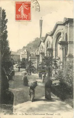 Royat — O Parque e a Estação Termal — LL. n°36