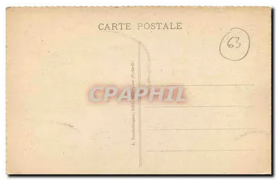 Thiers - Most Montier — Auvergne, wydawca G. d'O., n° 284 — Rewers
