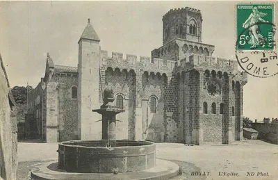 Royat — A Igreja — ND Fot.