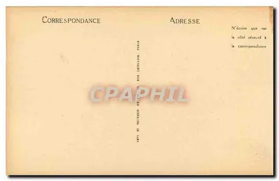 Igreja de Mozac — Chapiteau com cavaleiros a cavalo — Amat, Editor - Riom — Verso